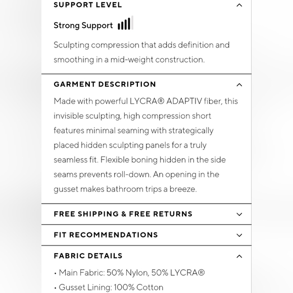 Honeylove No Show High-Waist Short - Picture 2 of 7